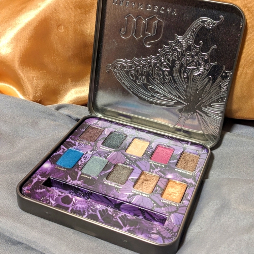 Rare discontinued Urban Decay Mariposa Eyeshadow Palette